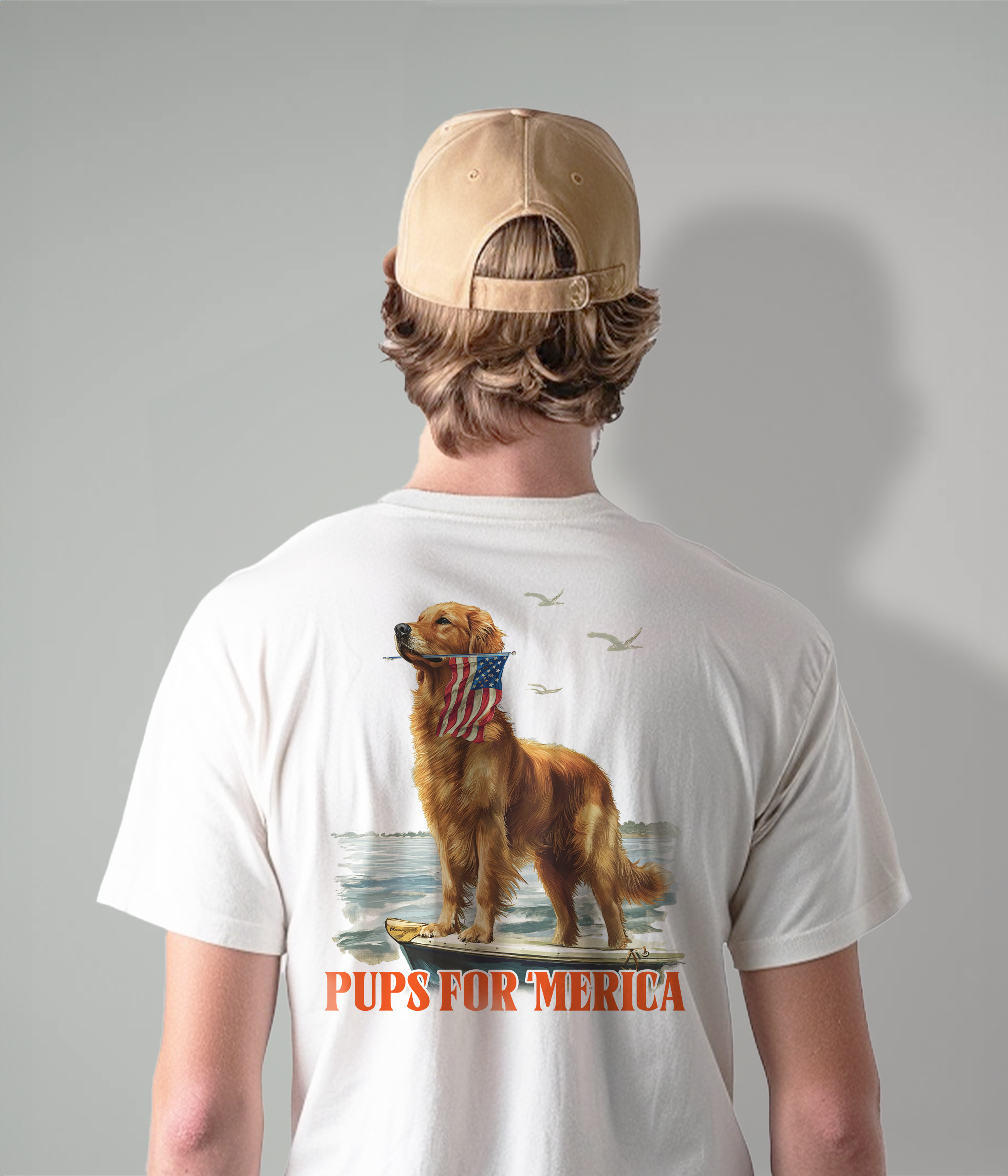 Pups For America Tee